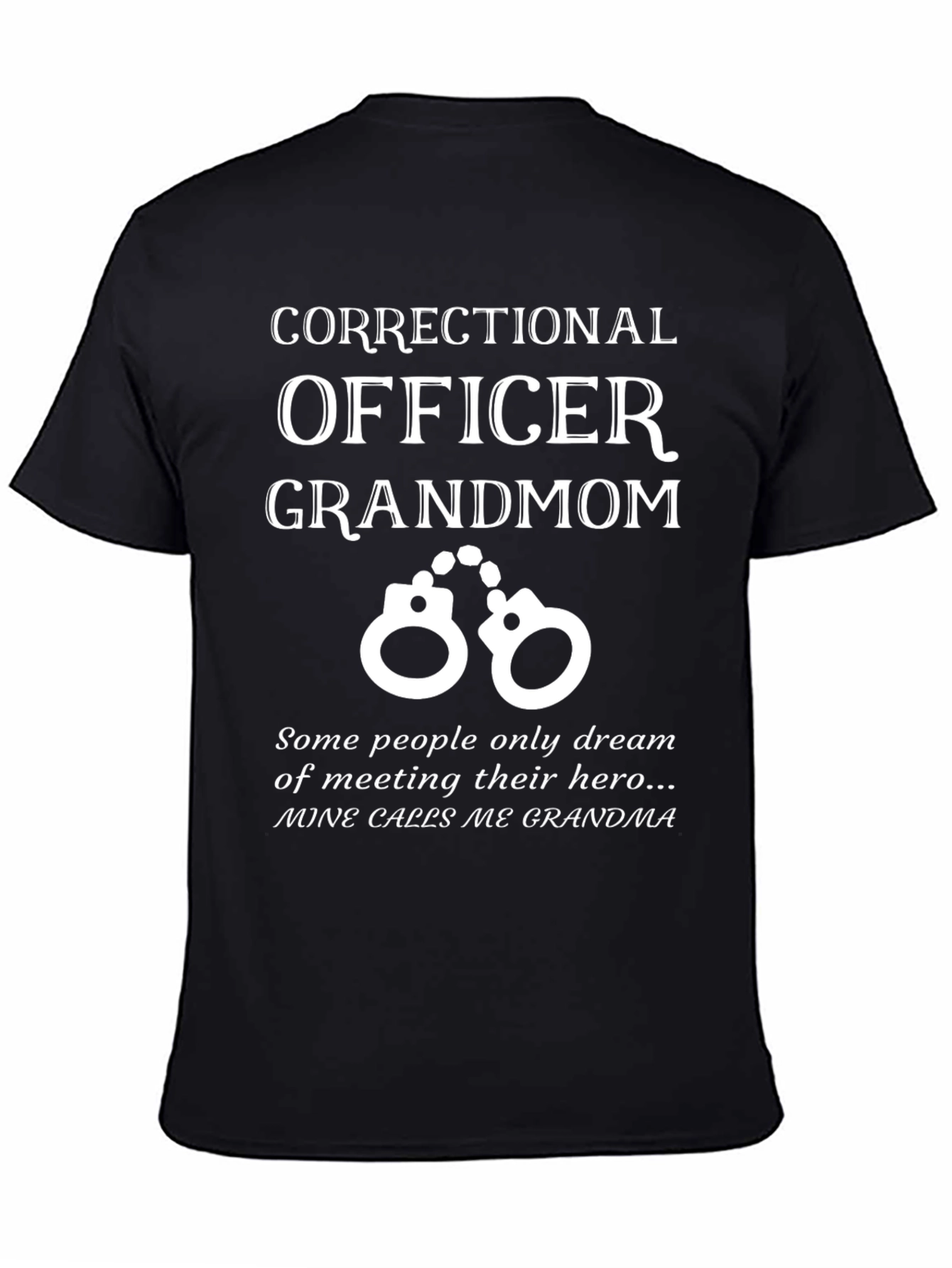 Correctional Officer Grandmom T-Shirt