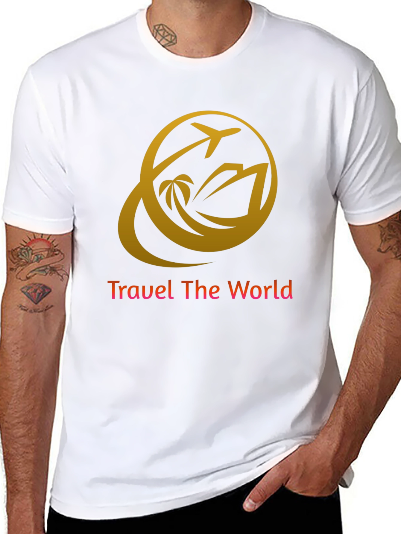 Travel The World Graphic Tee