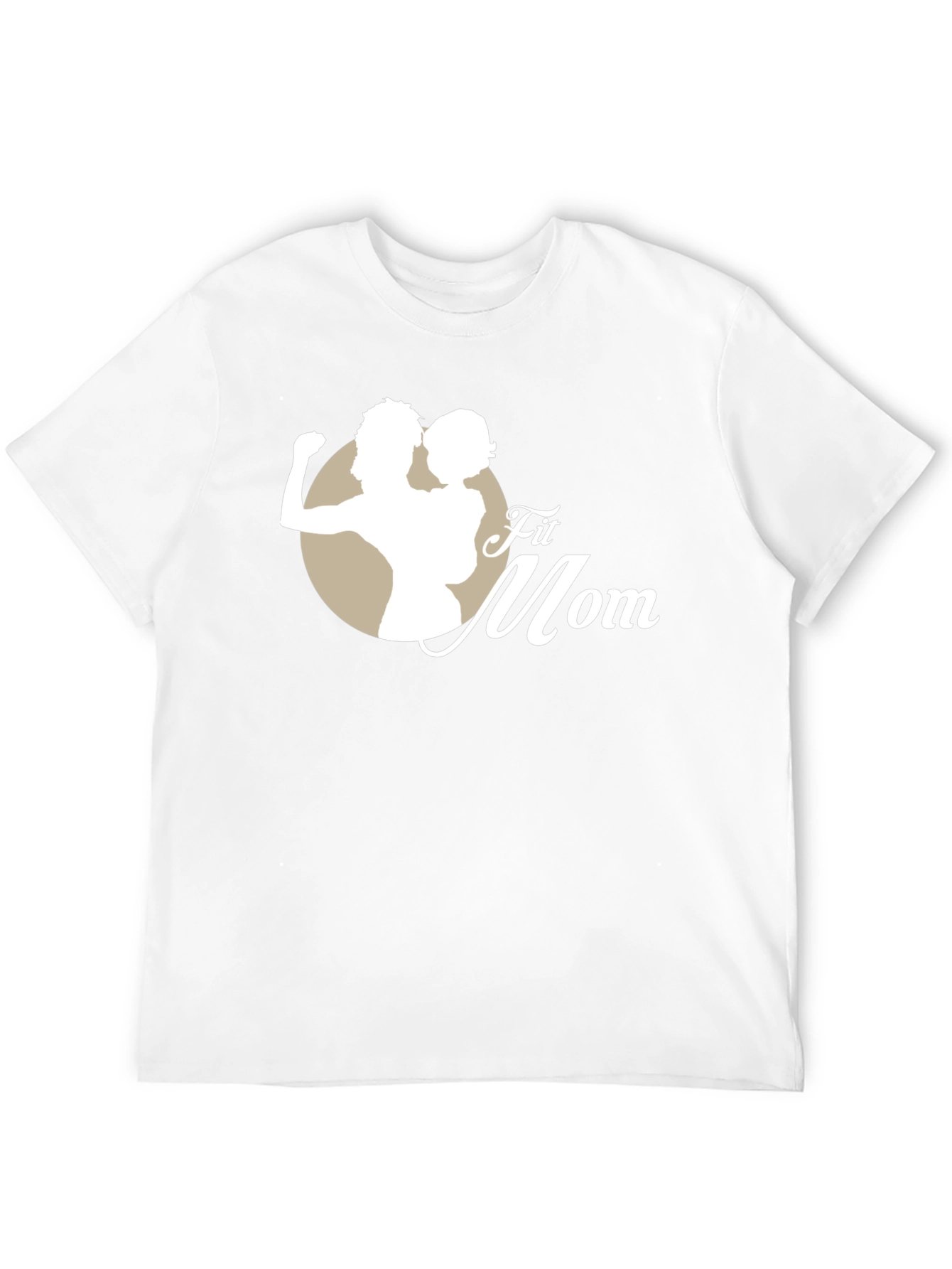 Fit Mom Black T-Shirt