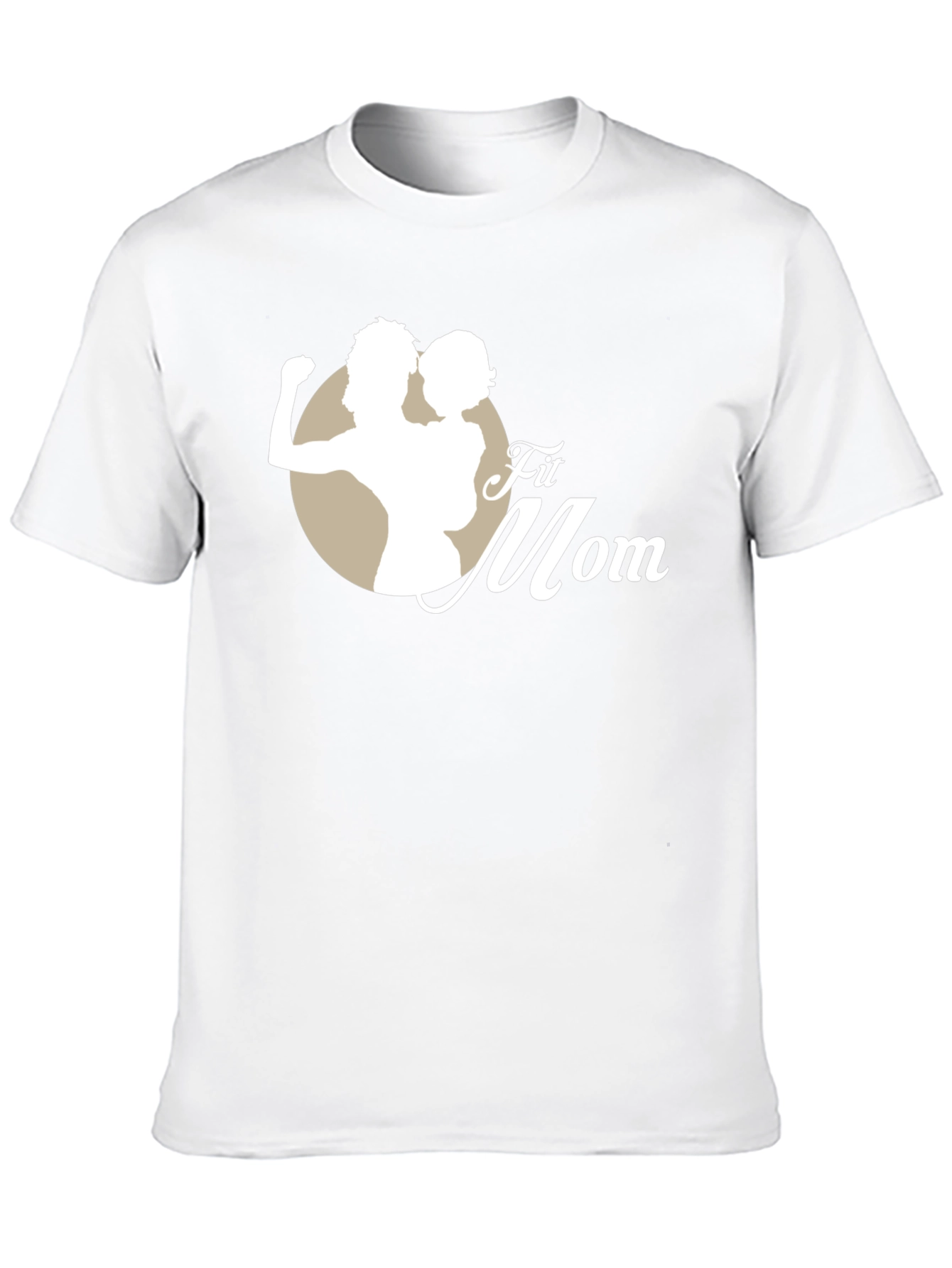 Fit Mom Black T-Shirt