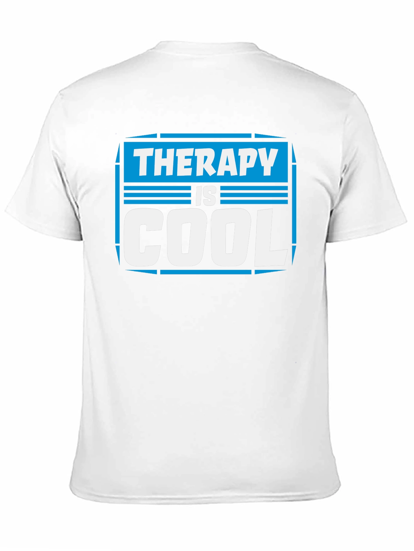 Therapy is Cool Graphic T-Shirt - Black