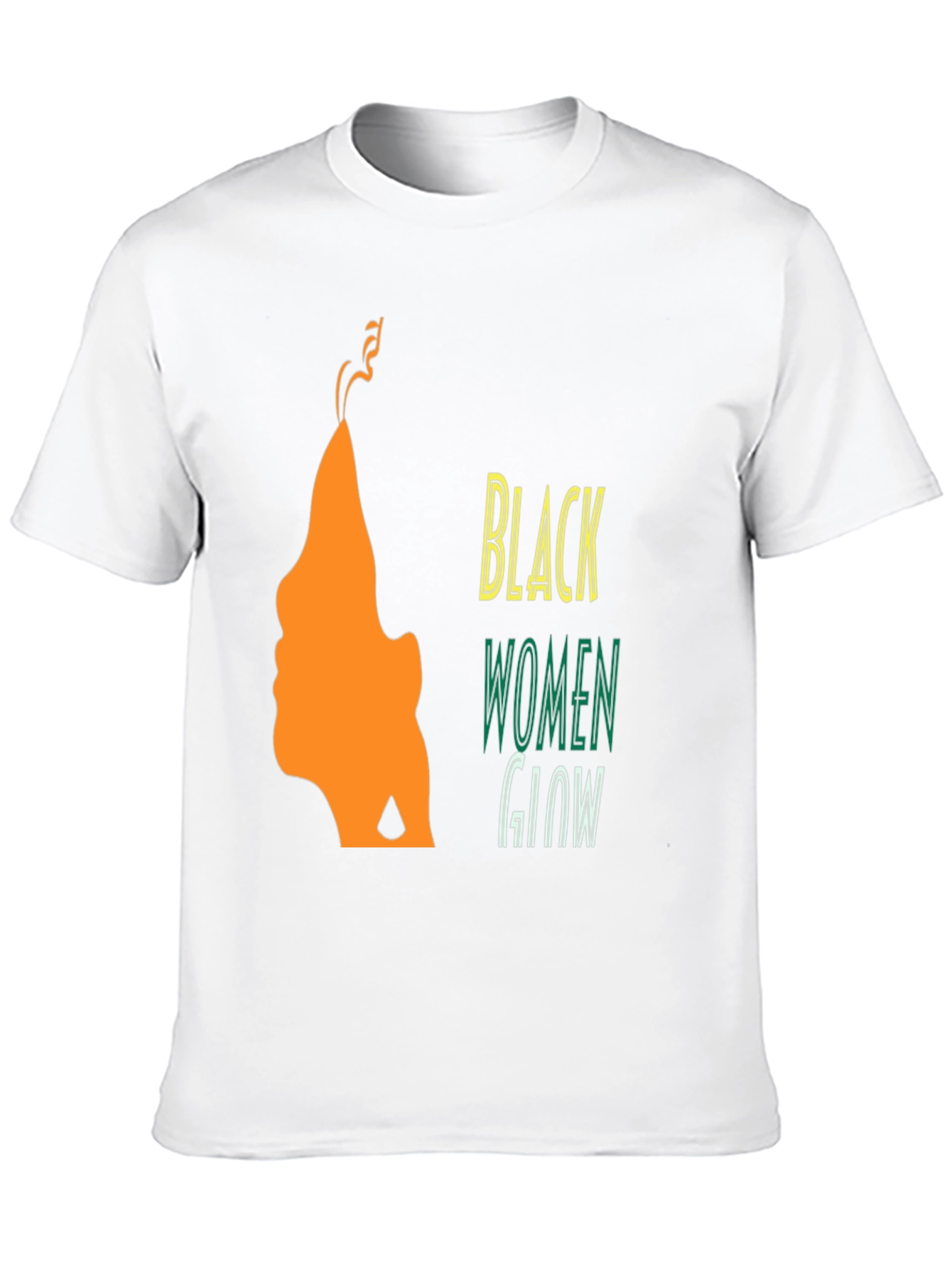 Black Women Glow Graphic T-Shirt - Unisex Style