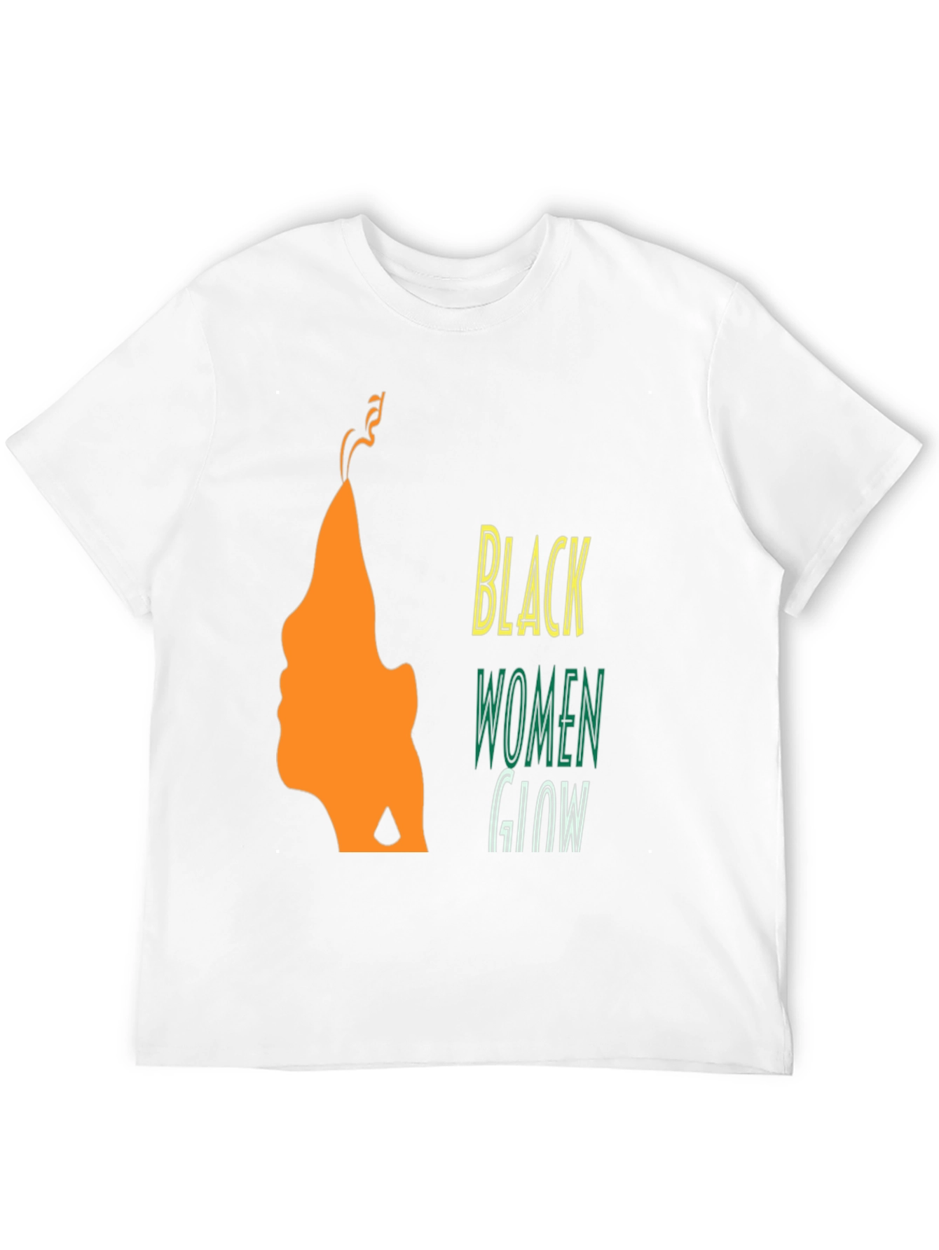 Black Women Glow Graphic T-Shirt - Unisex Style