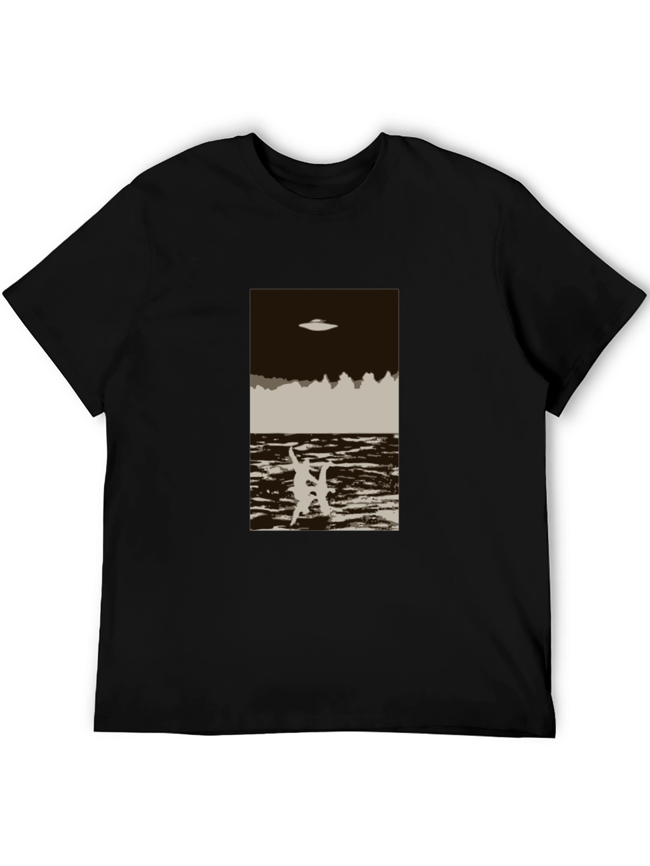 UFO Abduction T-Shirt: Retro Alien Graphic Tee