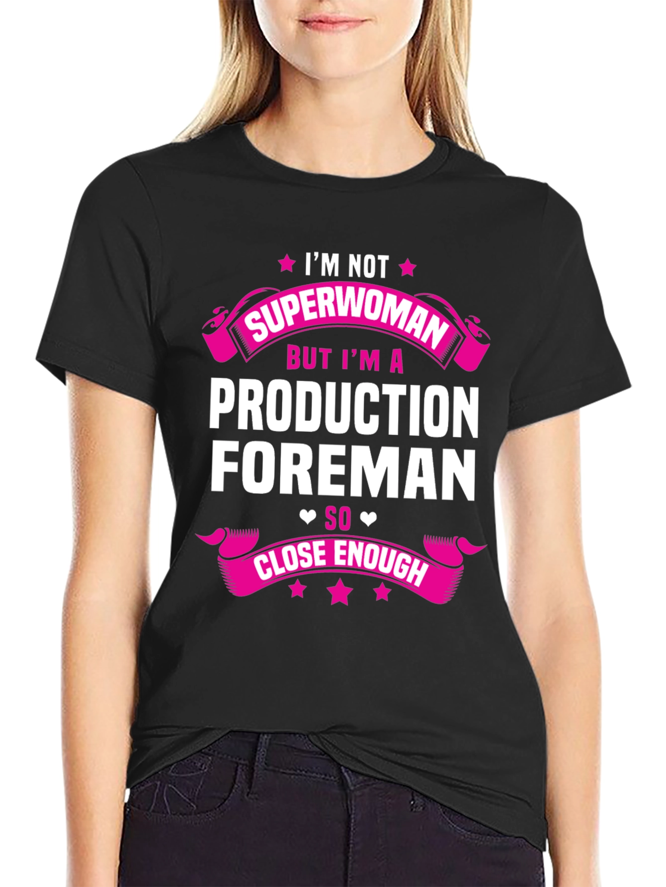 Production Foreman Superwoman T-Shirt