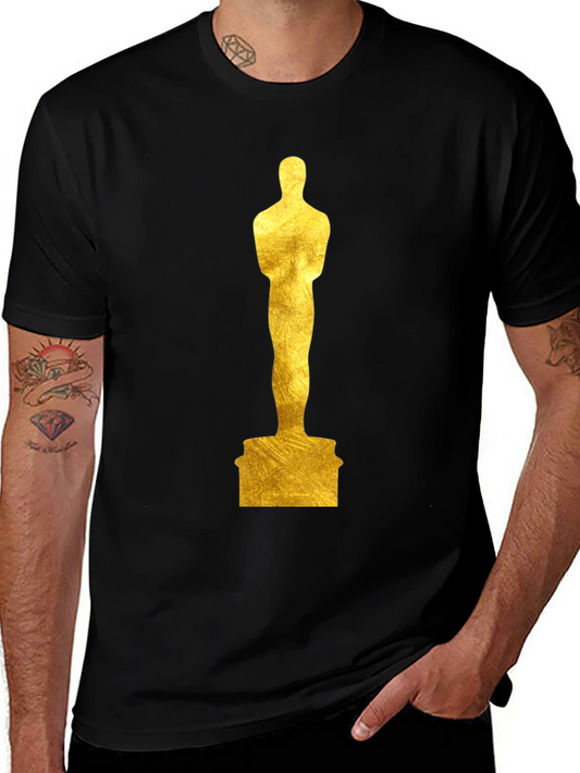 Oscar Statue Graphic Tee - Black T-Shirt