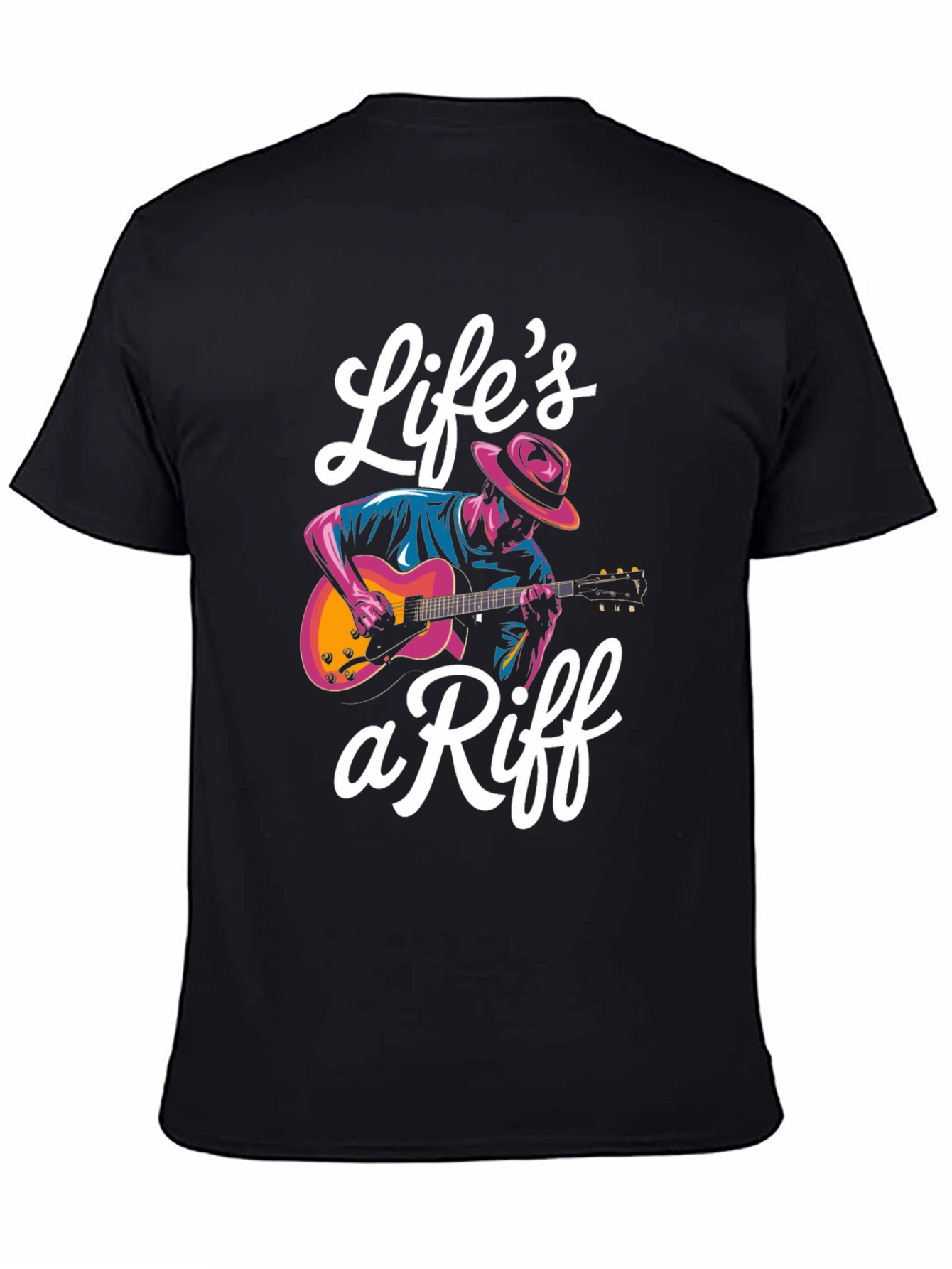 Lifes a Riff Graphic T-Shirt - Musician Tee