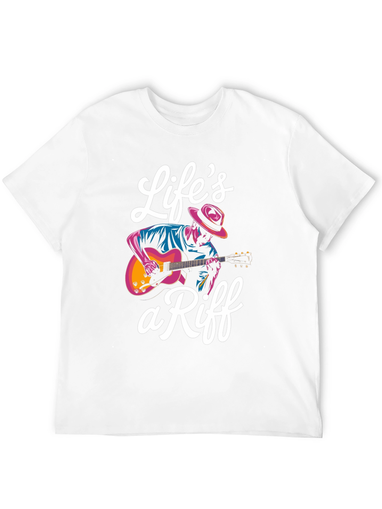 Lifes a Riff Graphic T-Shirt - Musician Tee