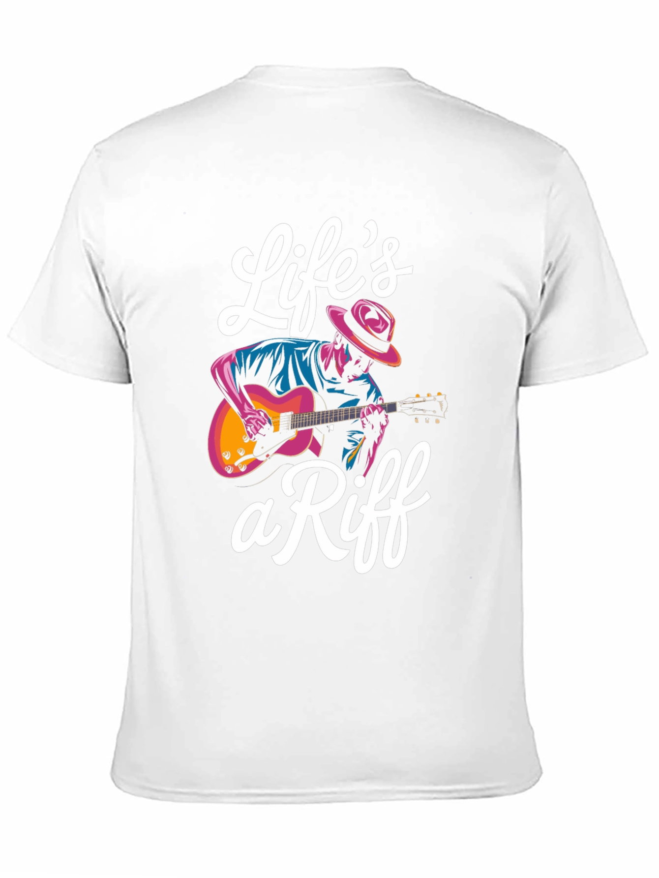 Lifes a Riff Graphic T-Shirt - Musician Tee