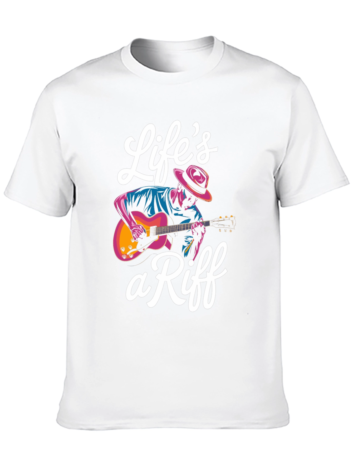 Lifes a Riff Graphic T-Shirt - Musician Tee