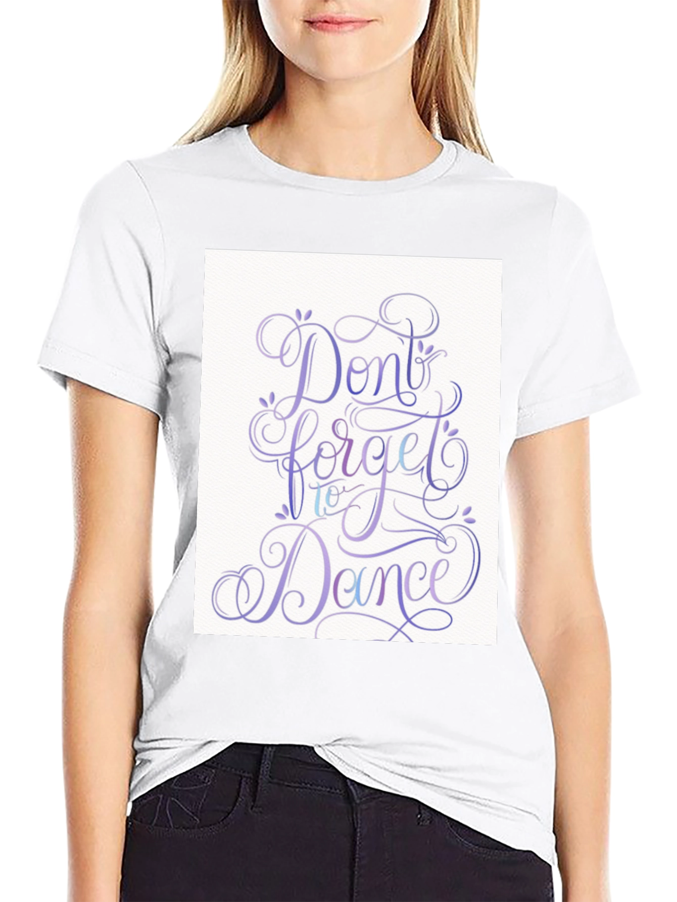 Dont Forget to Dance T-Shirt - Black