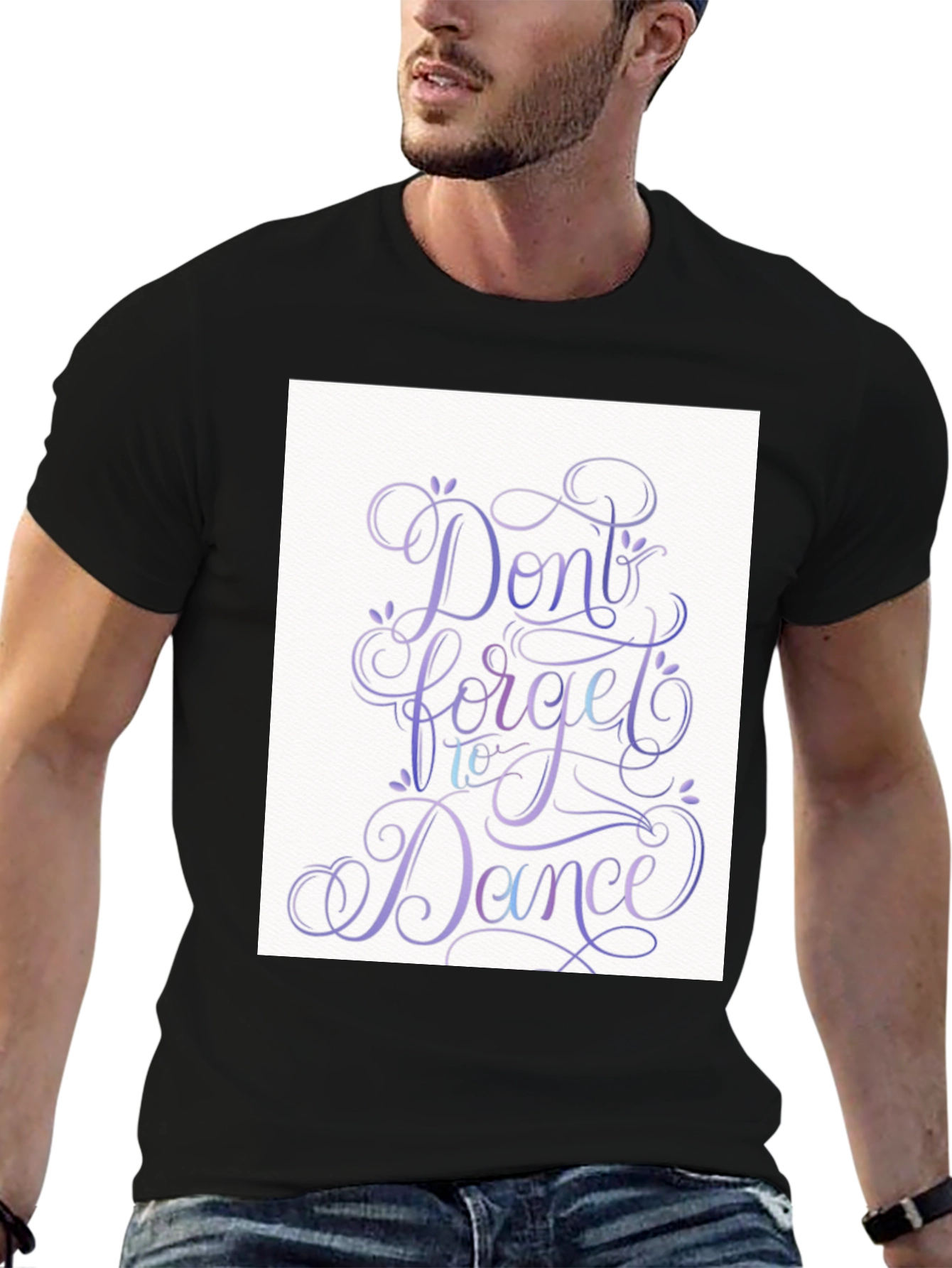 Dont Forget to Dance T-Shirt - Black