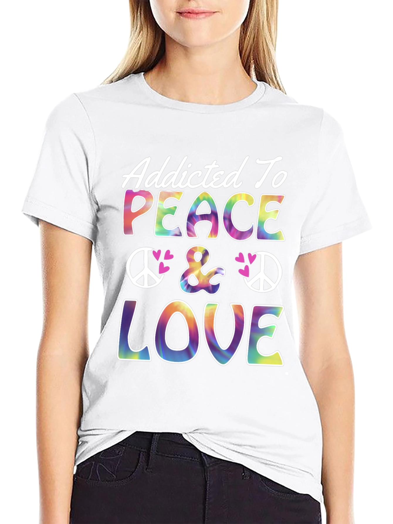 Addicted To Peace & Love T-Shirt