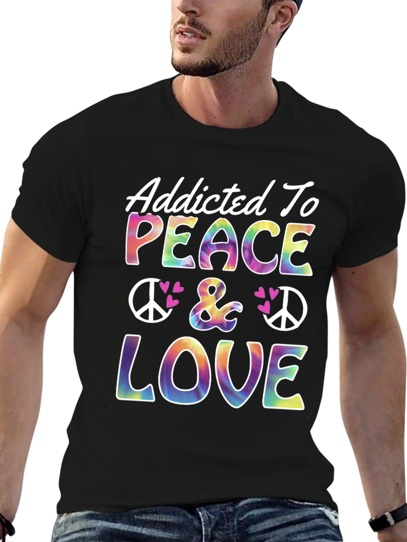 Addicted To Peace & Love T-Shirt