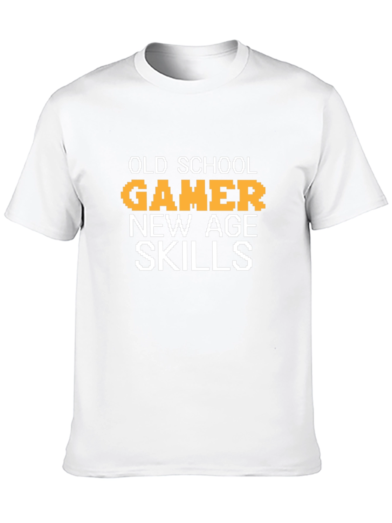 Old School Gamer T-Shirt - New Age Skills Tee