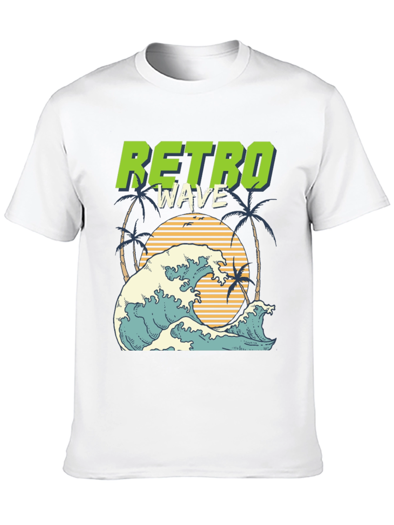 Retro Wave Graphic T-Shirt