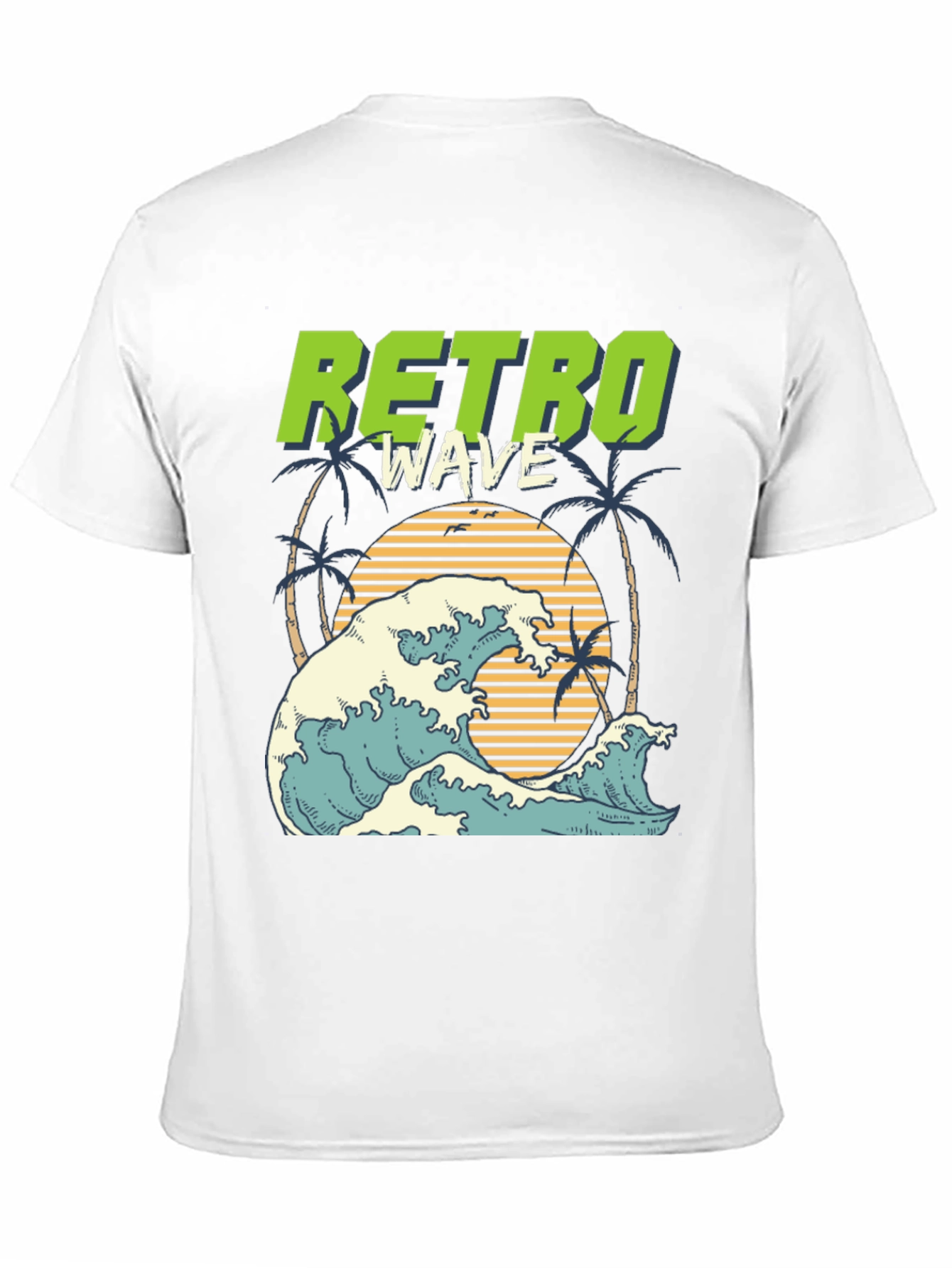 Retro Wave Graphic T-Shirt