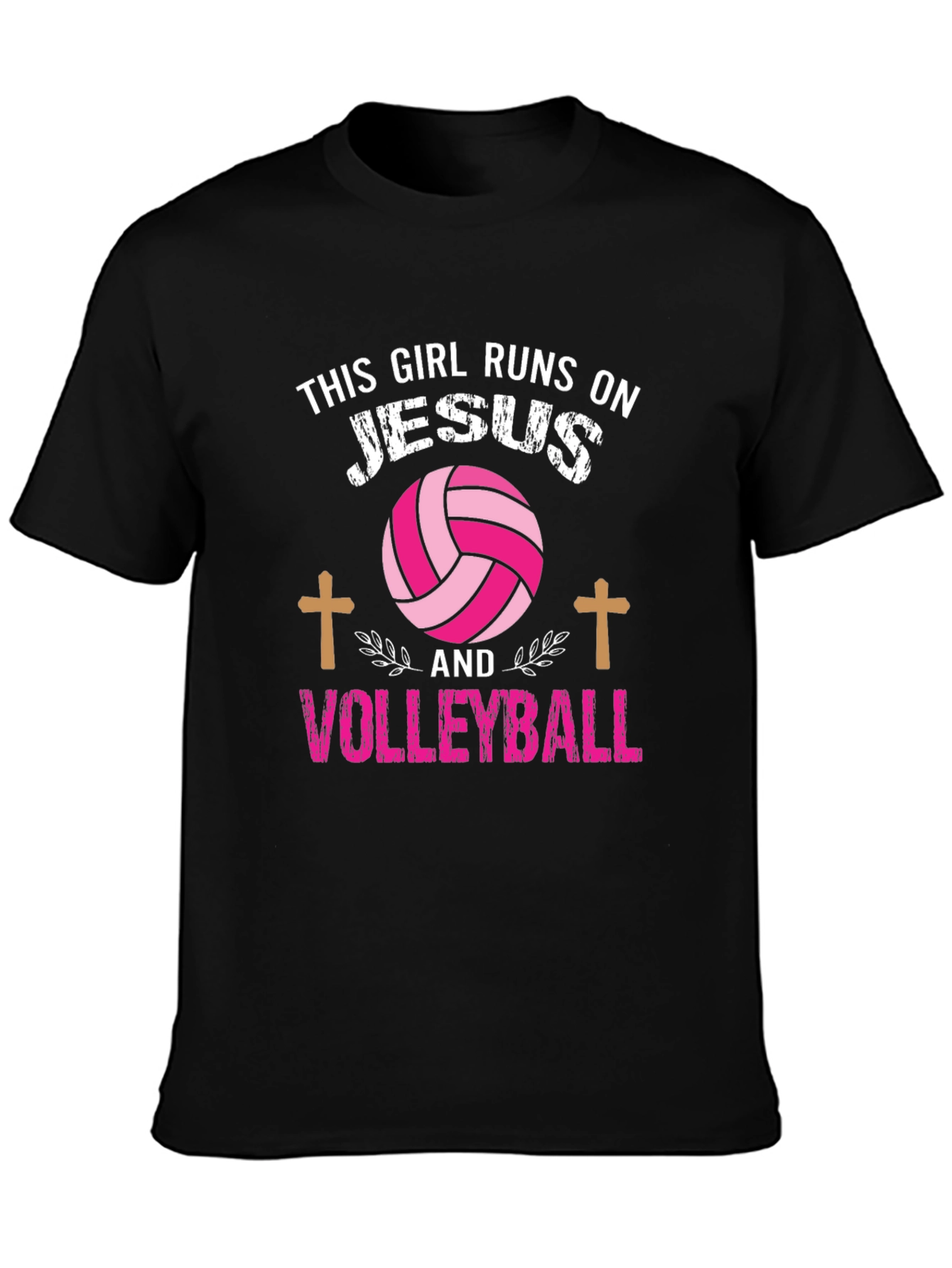 Jesus and Volleyball T-Shirt