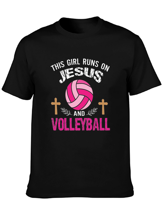 Jesus and Volleyball T-Shirt