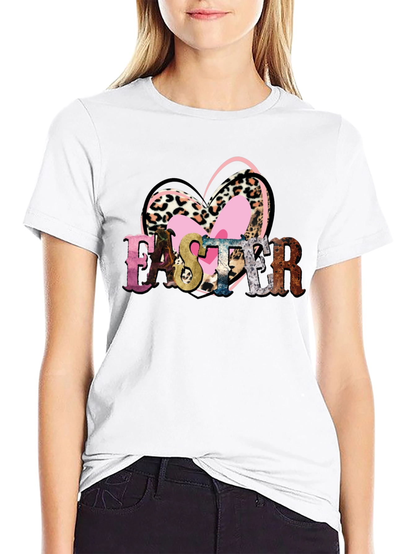 Easter Heart T-Shirt - Fun Holiday Apparel