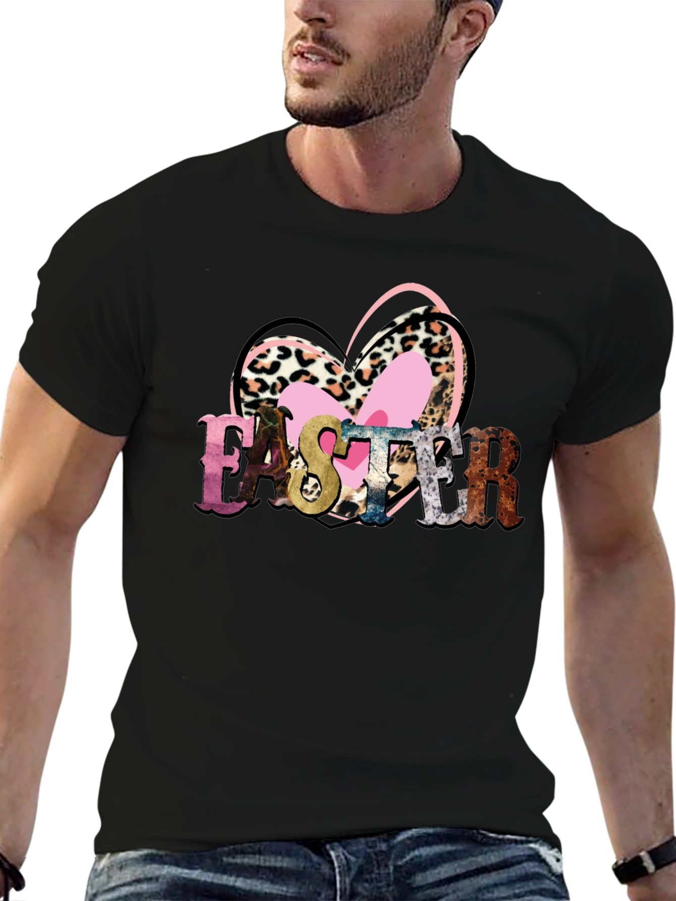 Easter Heart T-Shirt - Fun Holiday Apparel