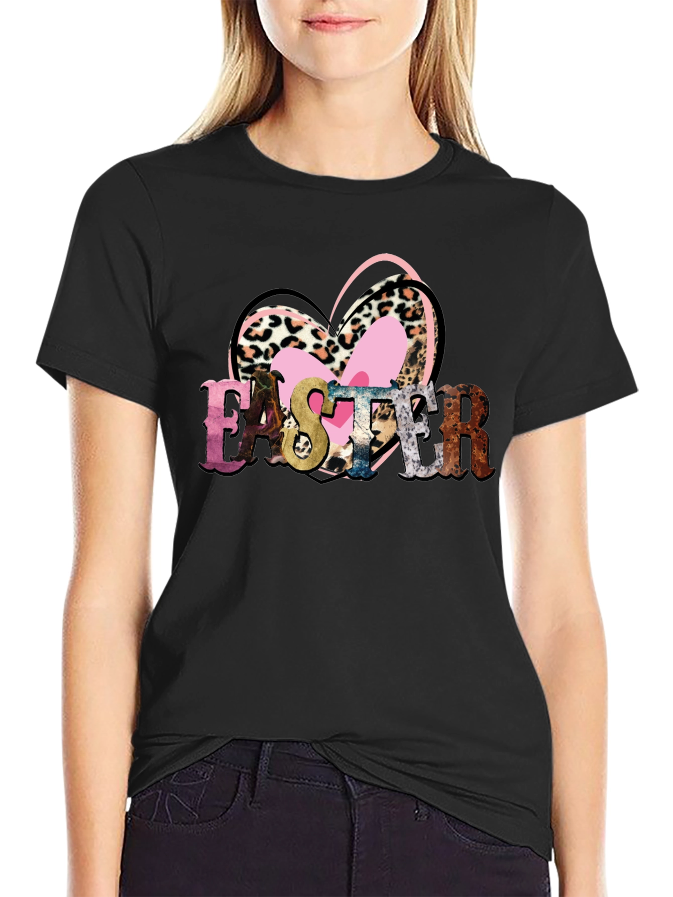 Easter Heart T-Shirt - Fun Holiday Apparel