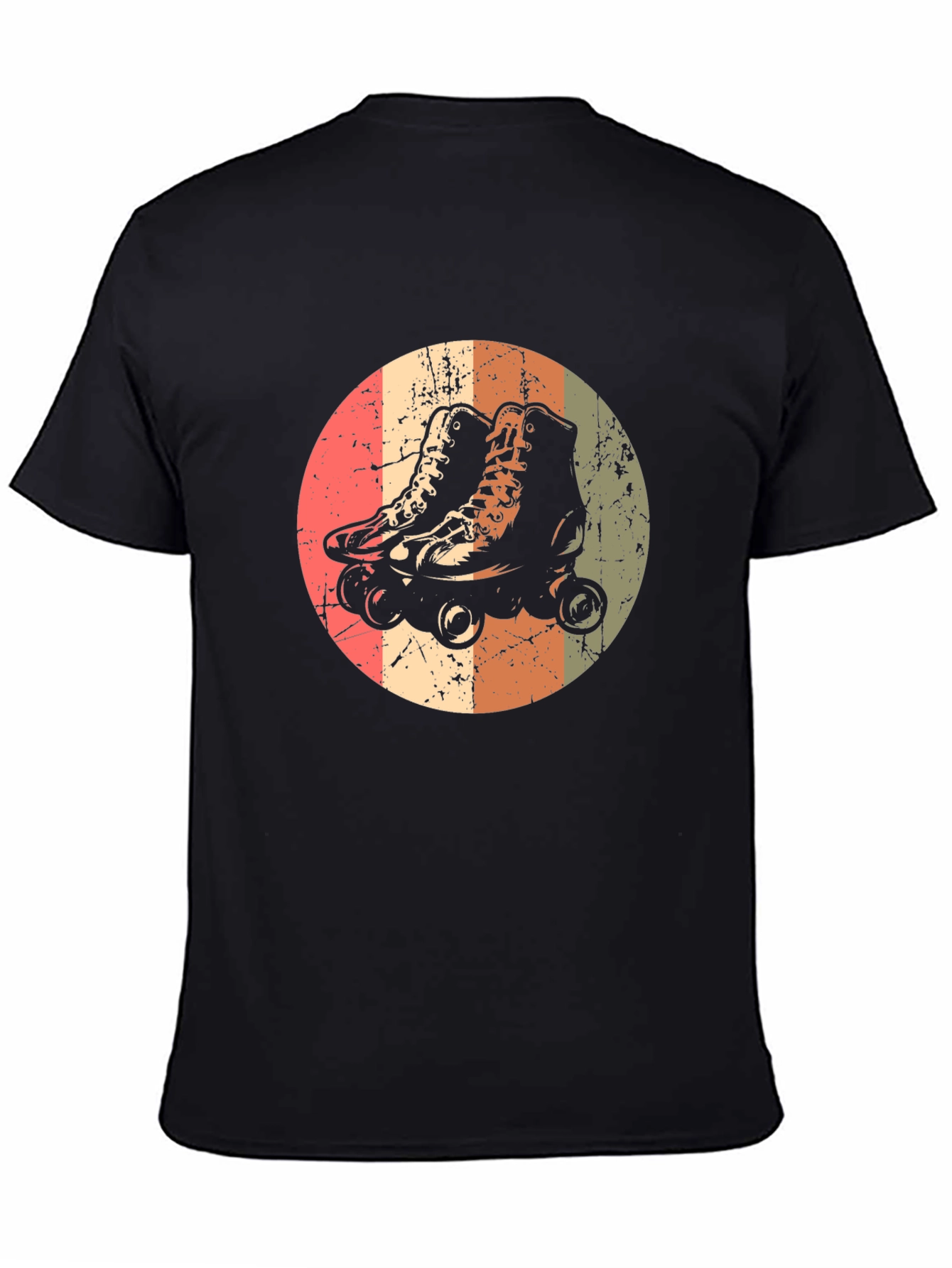 Retro Roller Skate Graphic Tee