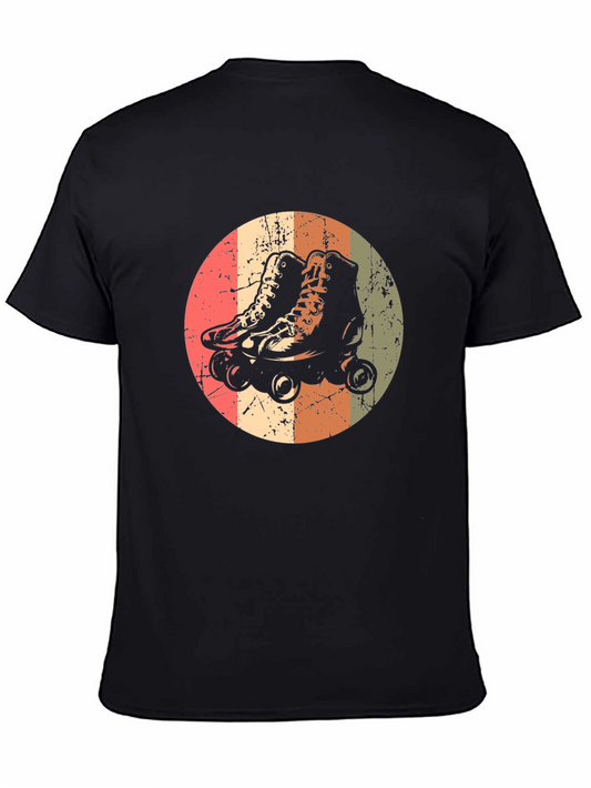 Retro Roller Skate Graphic Tee