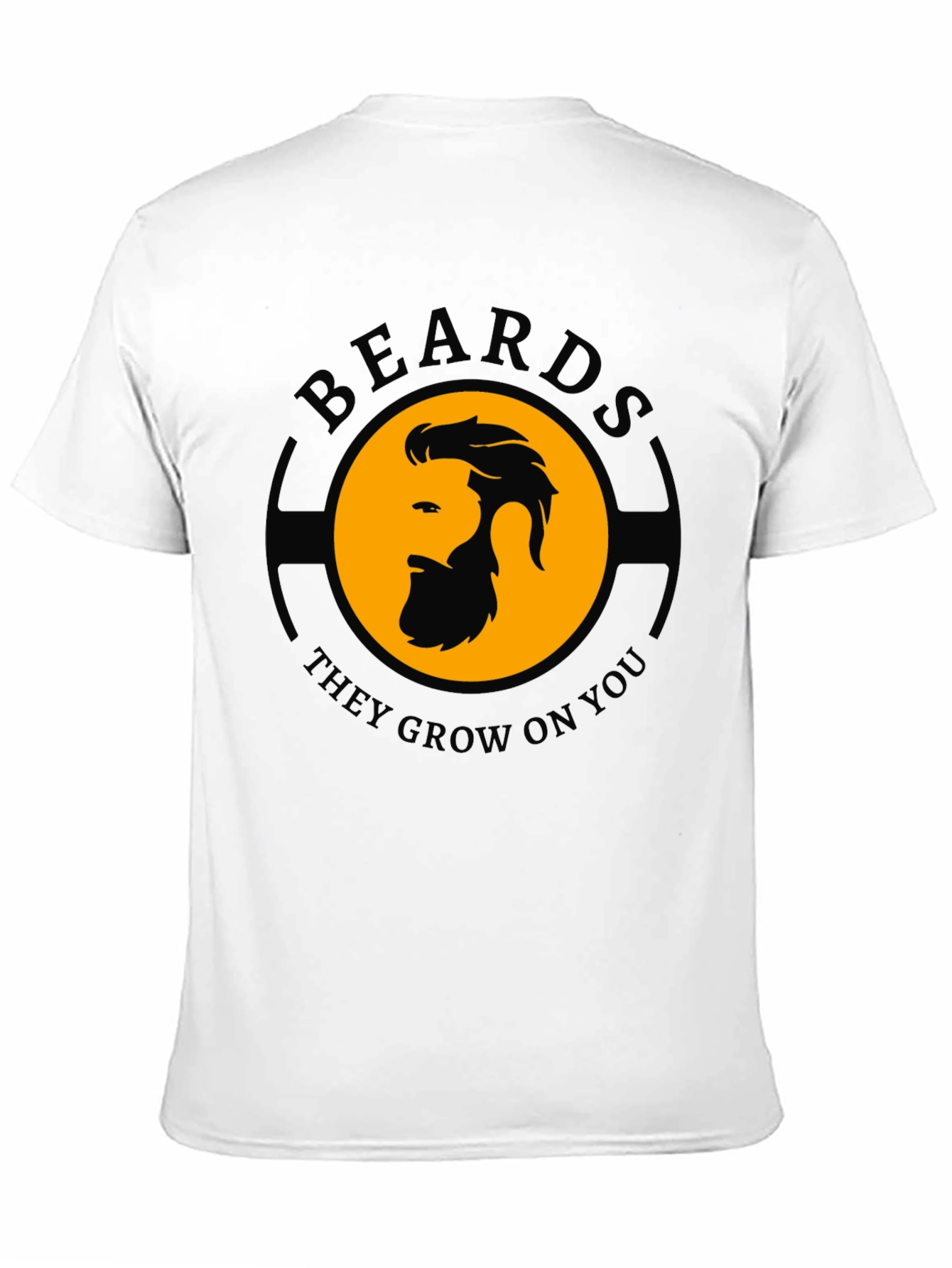 Beards They Grow On You Graphic Tee