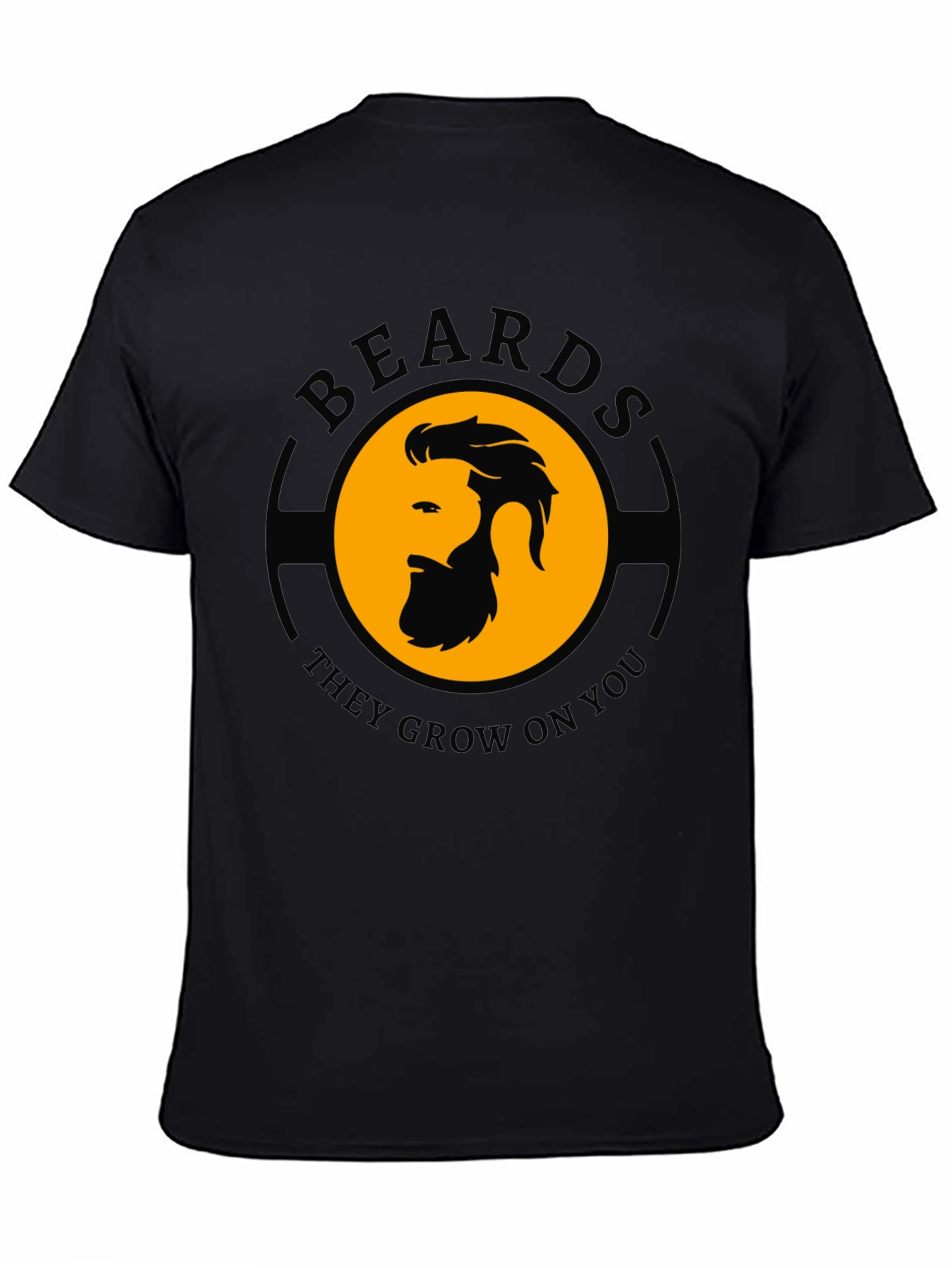 Beards They Grow On You Graphic Tee