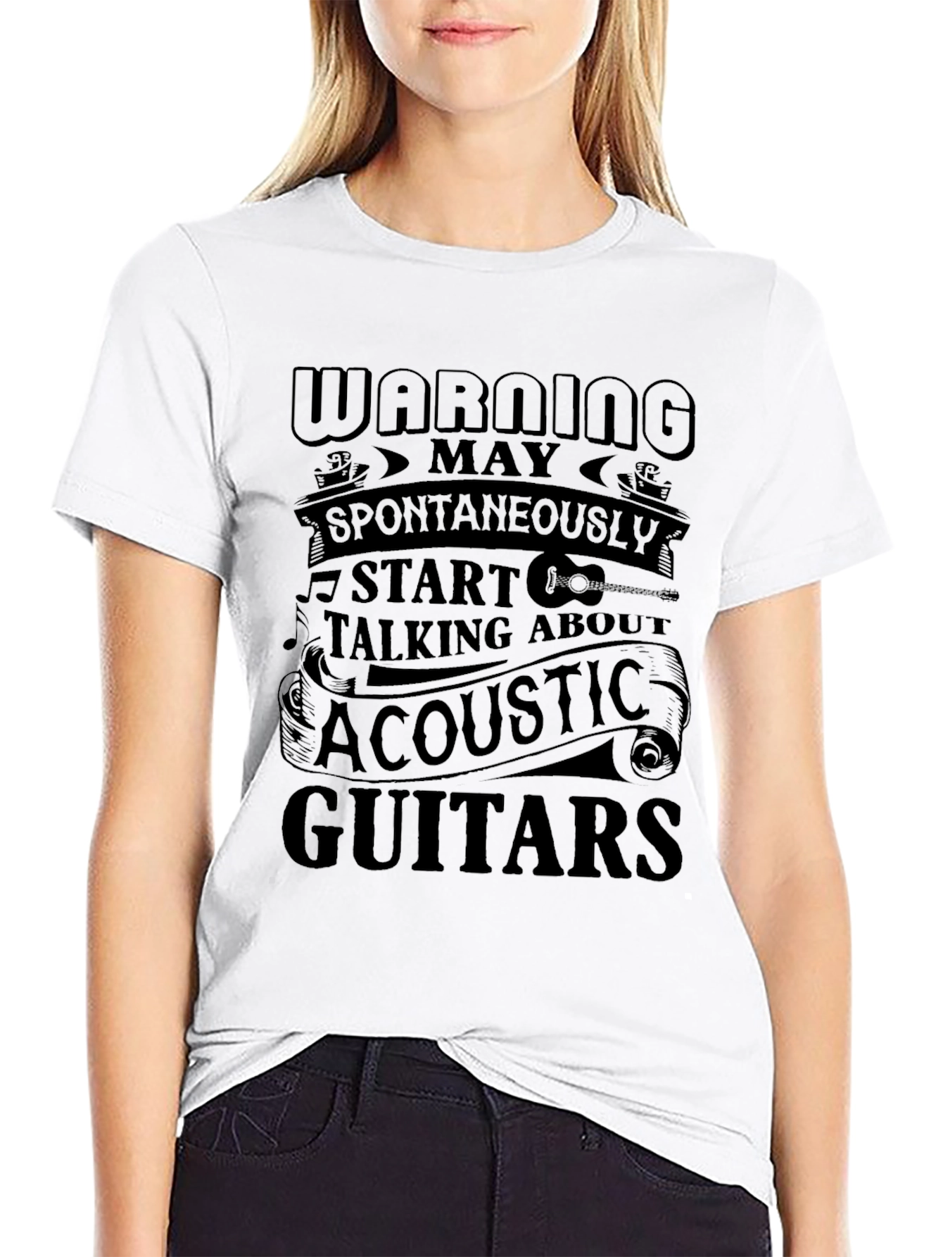 Acoustic Guitar Fan T-Shirt