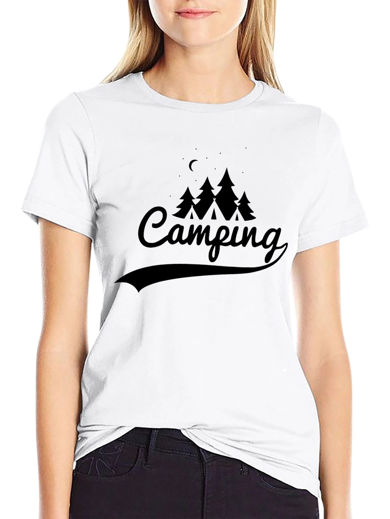 Camping Graphic Tee - Adventure Awaits!