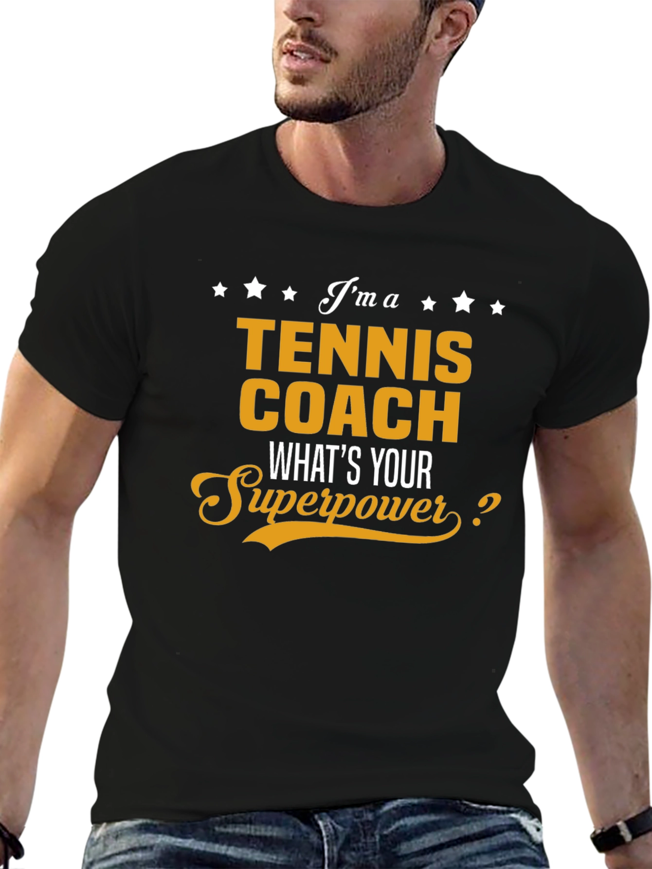 Tennis Coach Superpower T-Shirt