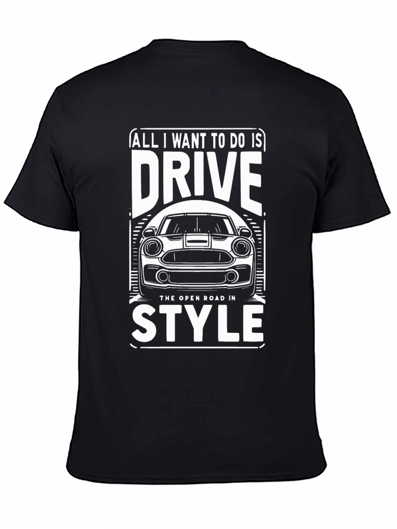 Drive in Style Graphic Tee