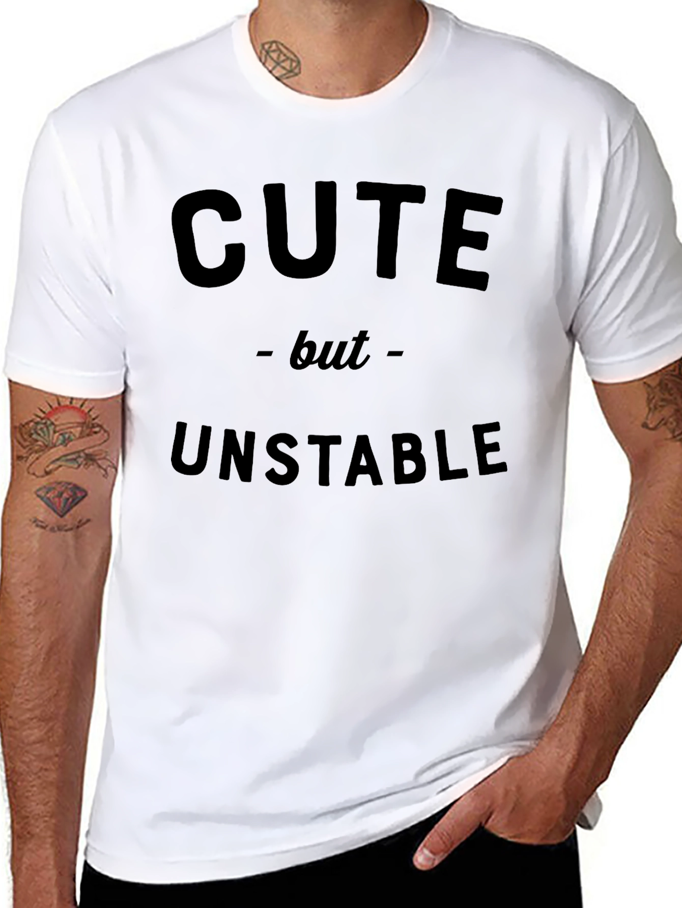 Cute But Unstable Graphic Tee