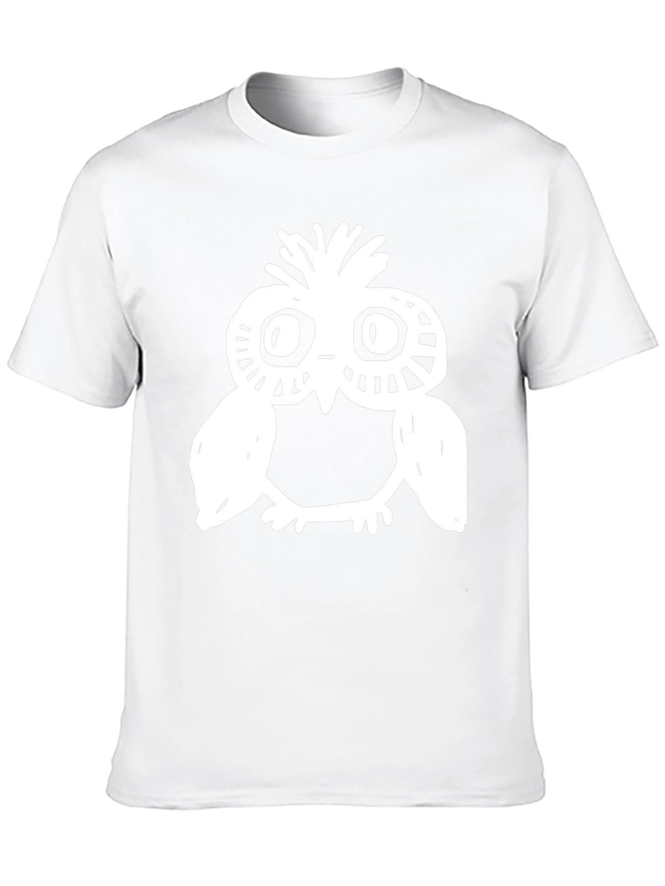 Owl Graphic Black T-Shirt