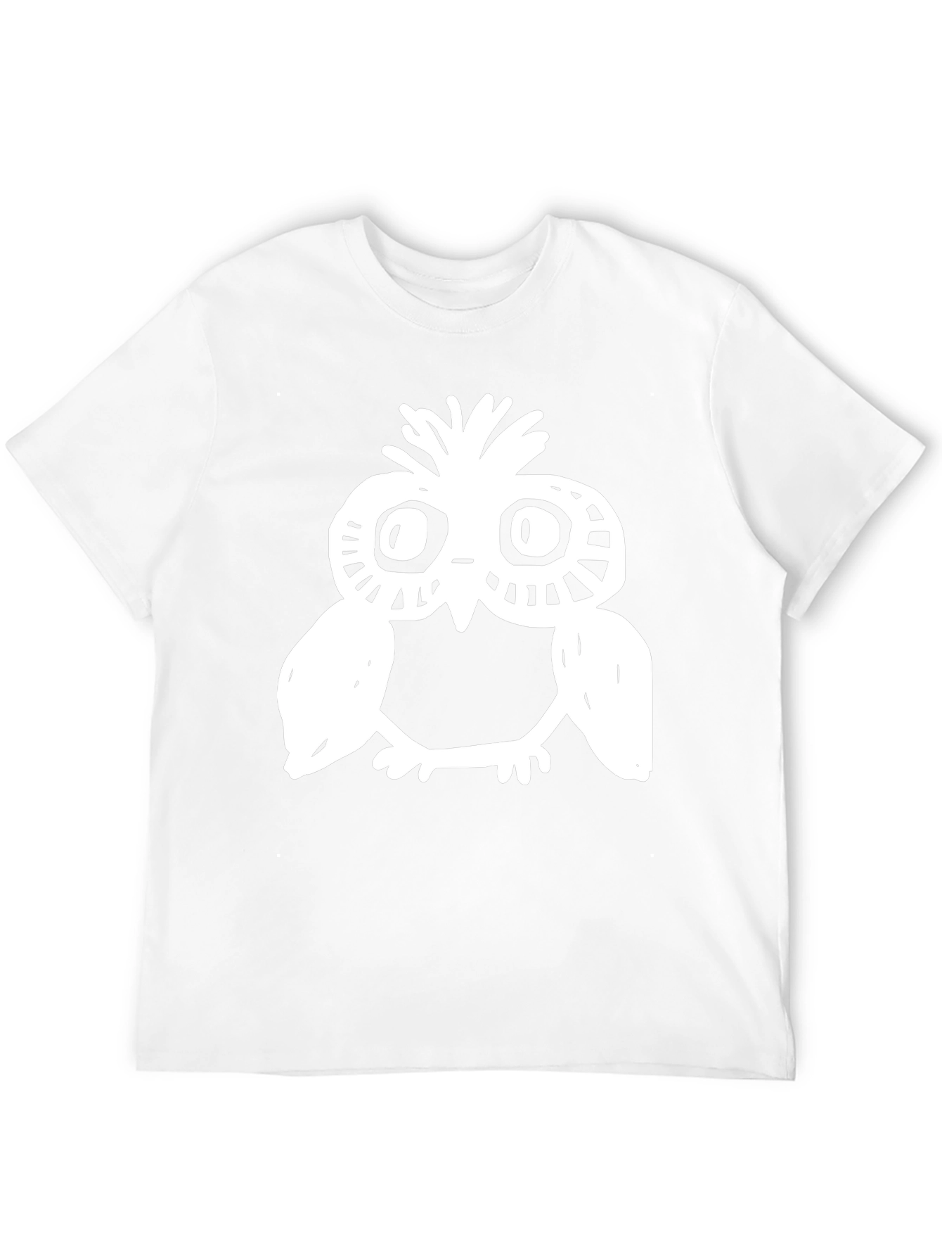 Owl Graphic Black T-Shirt