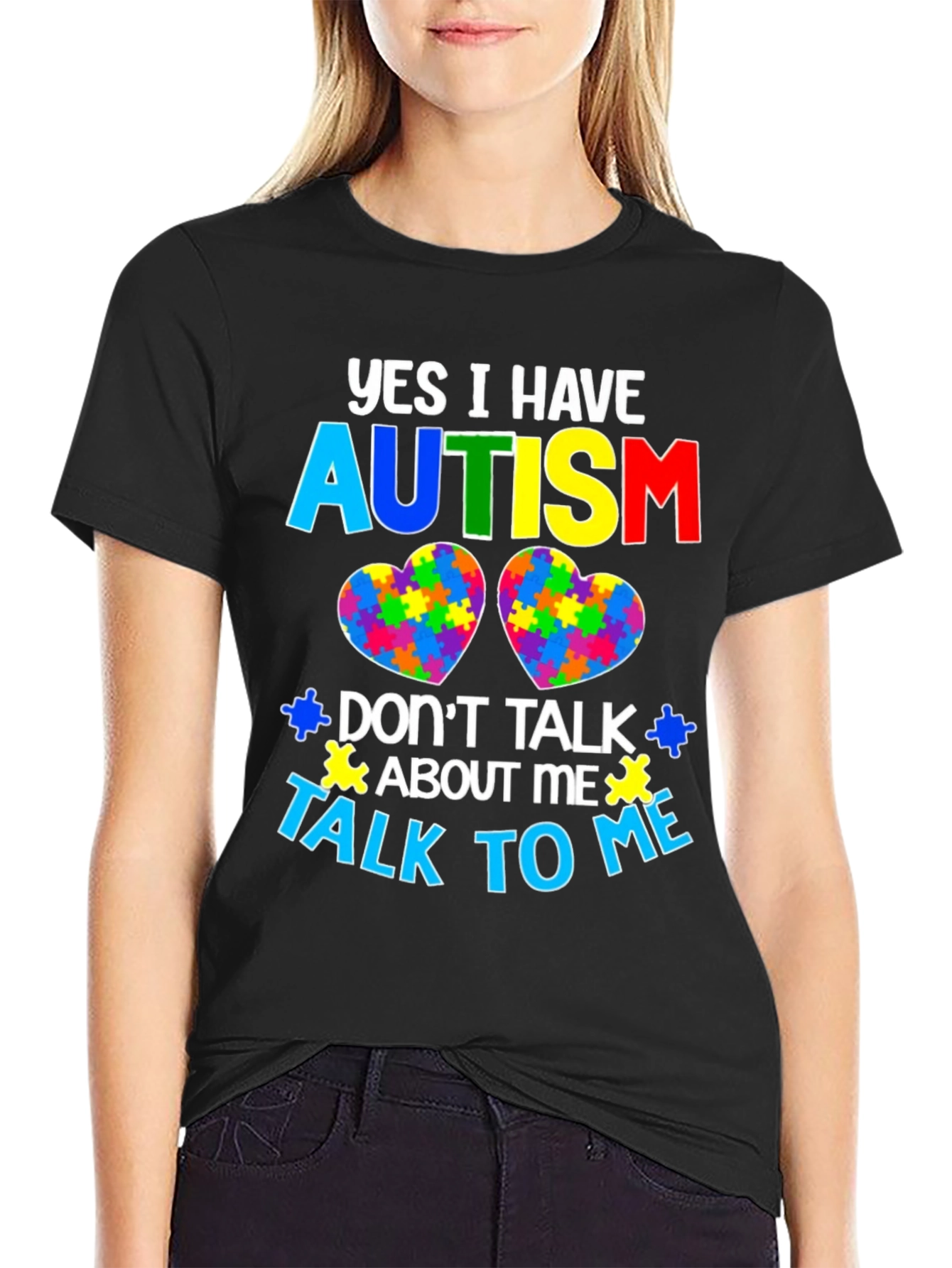 Autism Awareness T-Shirt - Yes I Have Autism