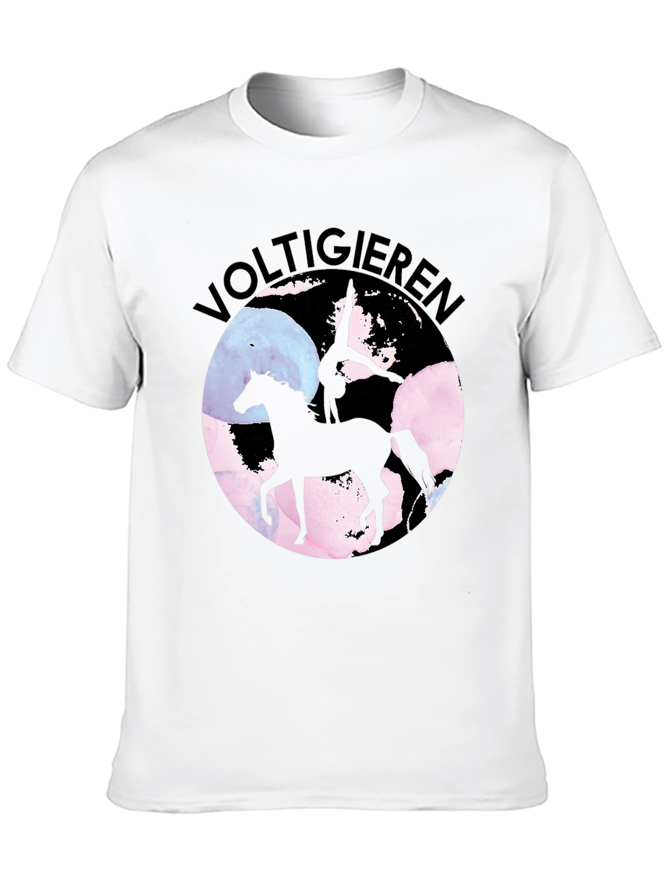 Voltigieren Horse T-Shirt - Equestrian Art Tee