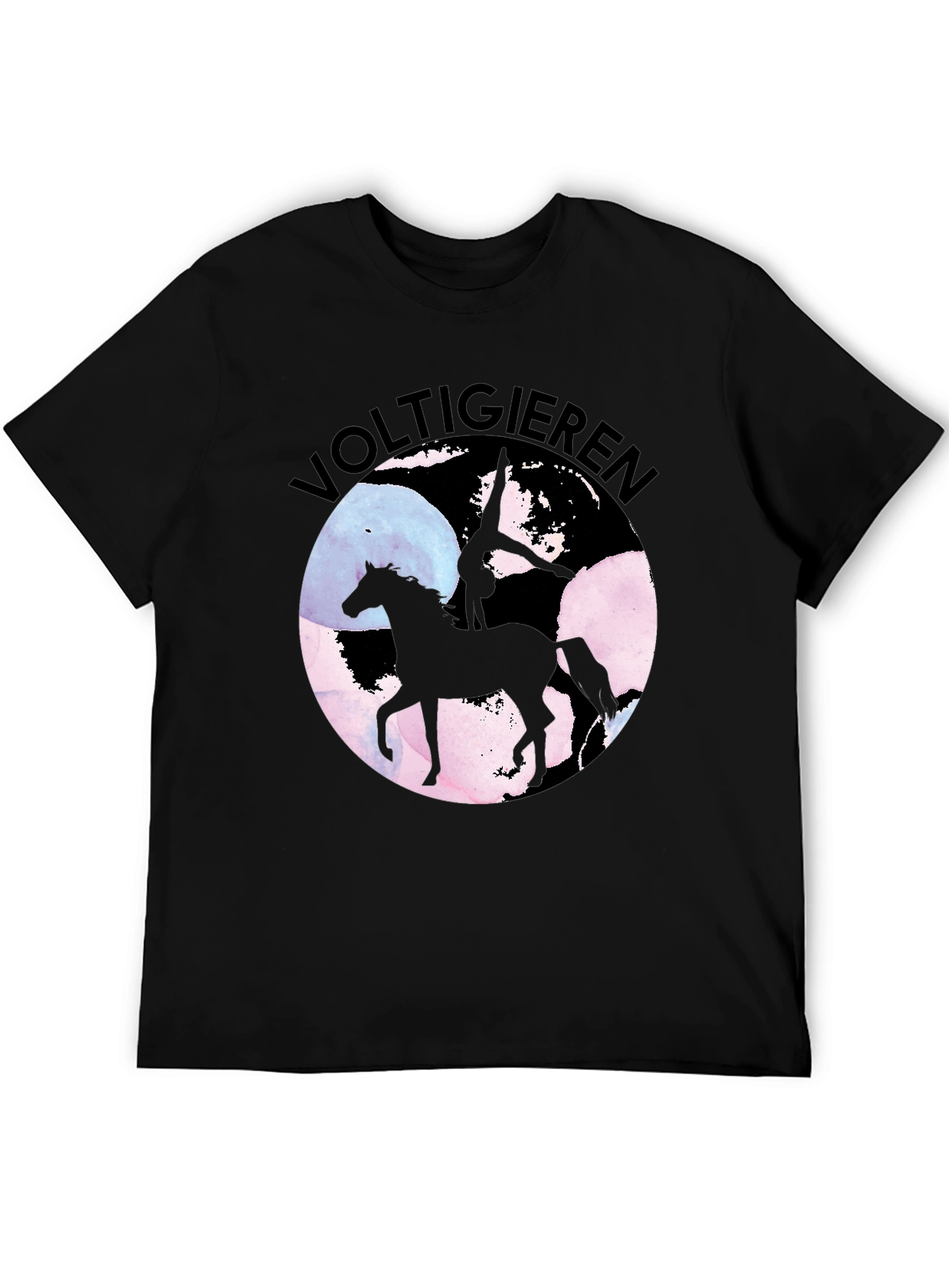 Voltigieren Horse T-Shirt - Equestrian Art Tee