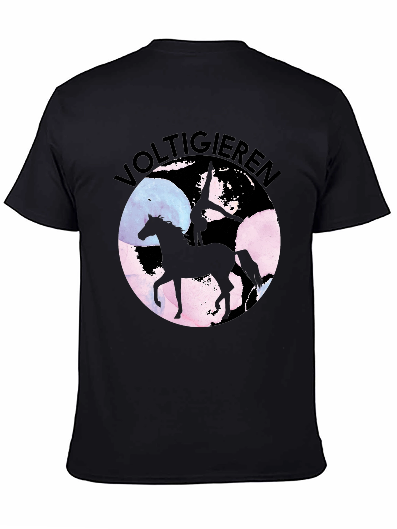 Voltigieren Horse T-Shirt - Equestrian Art Tee
