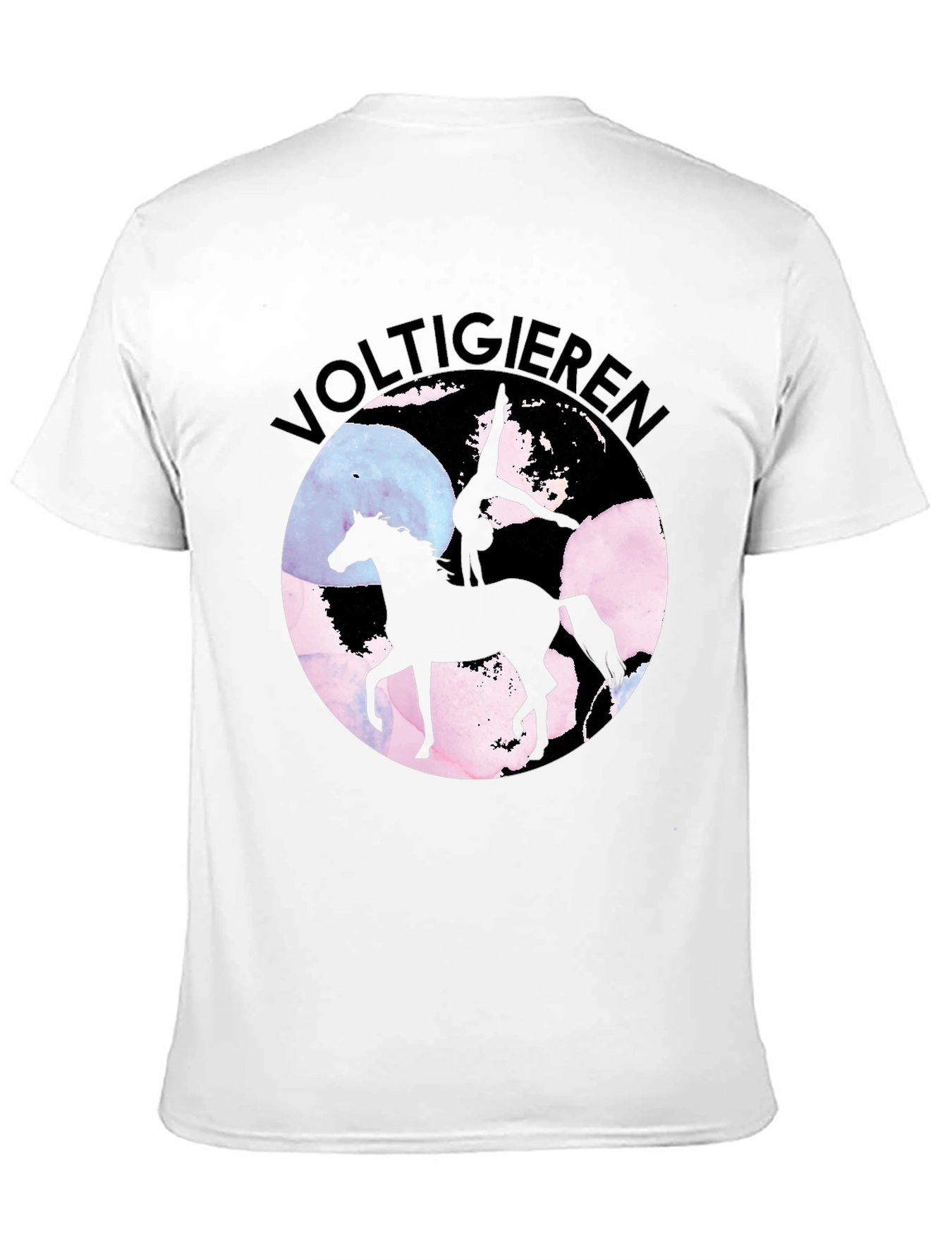 Voltigieren Horse T-Shirt - Equestrian Art Tee