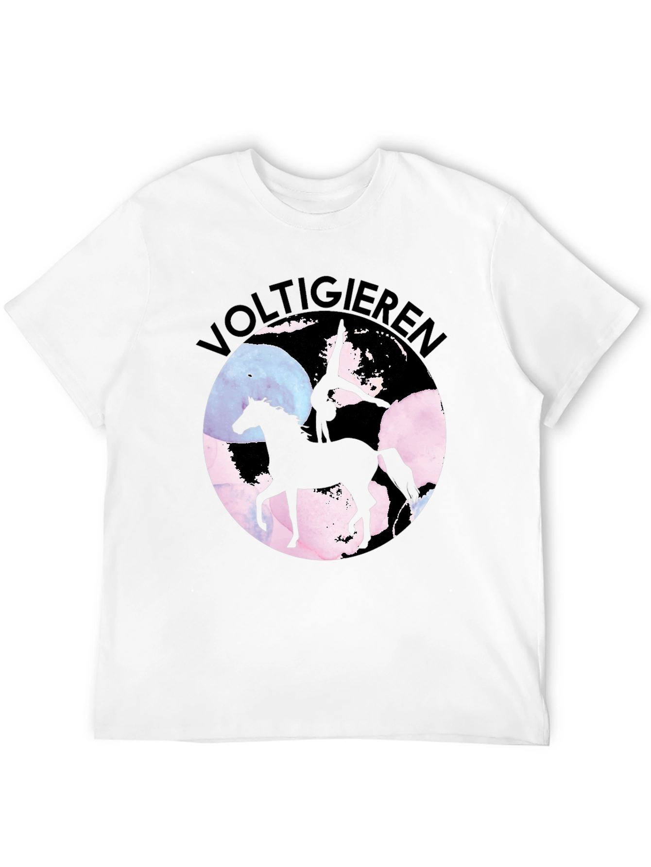 Voltigieren Horse T-Shirt - Equestrian Art Tee