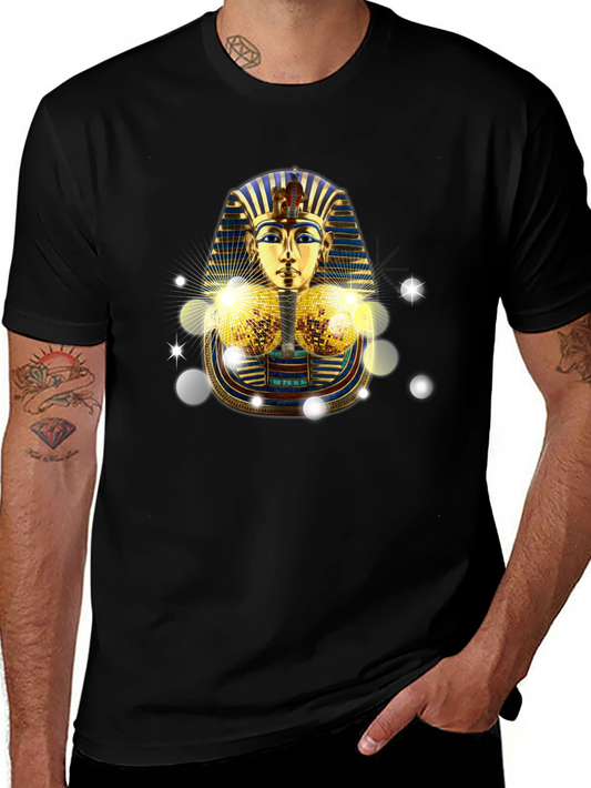 Egyptian Pharaoh T-Shirt - Golden Tut Design