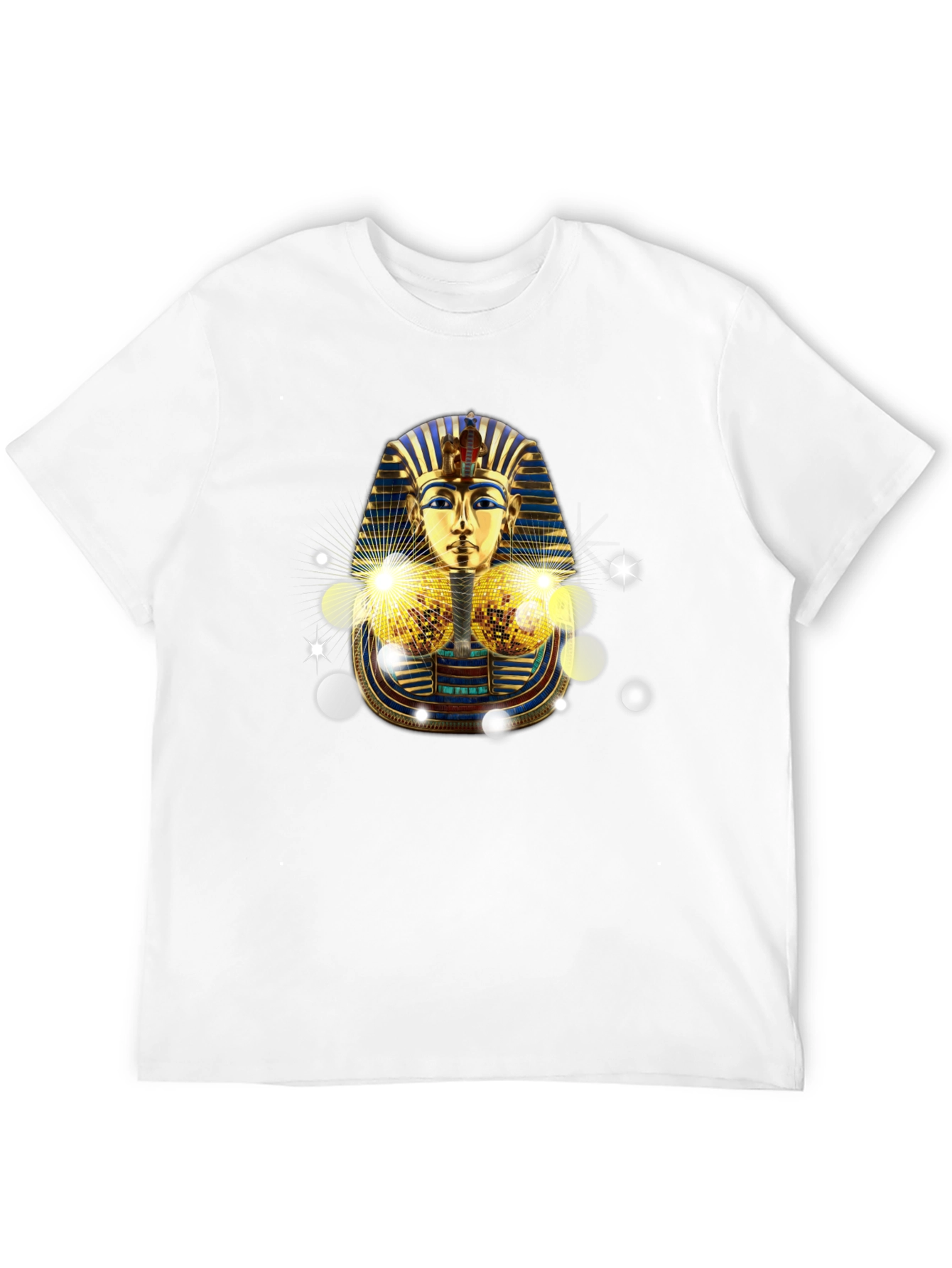 Egyptian Pharaoh T-Shirt - Golden Tut Design