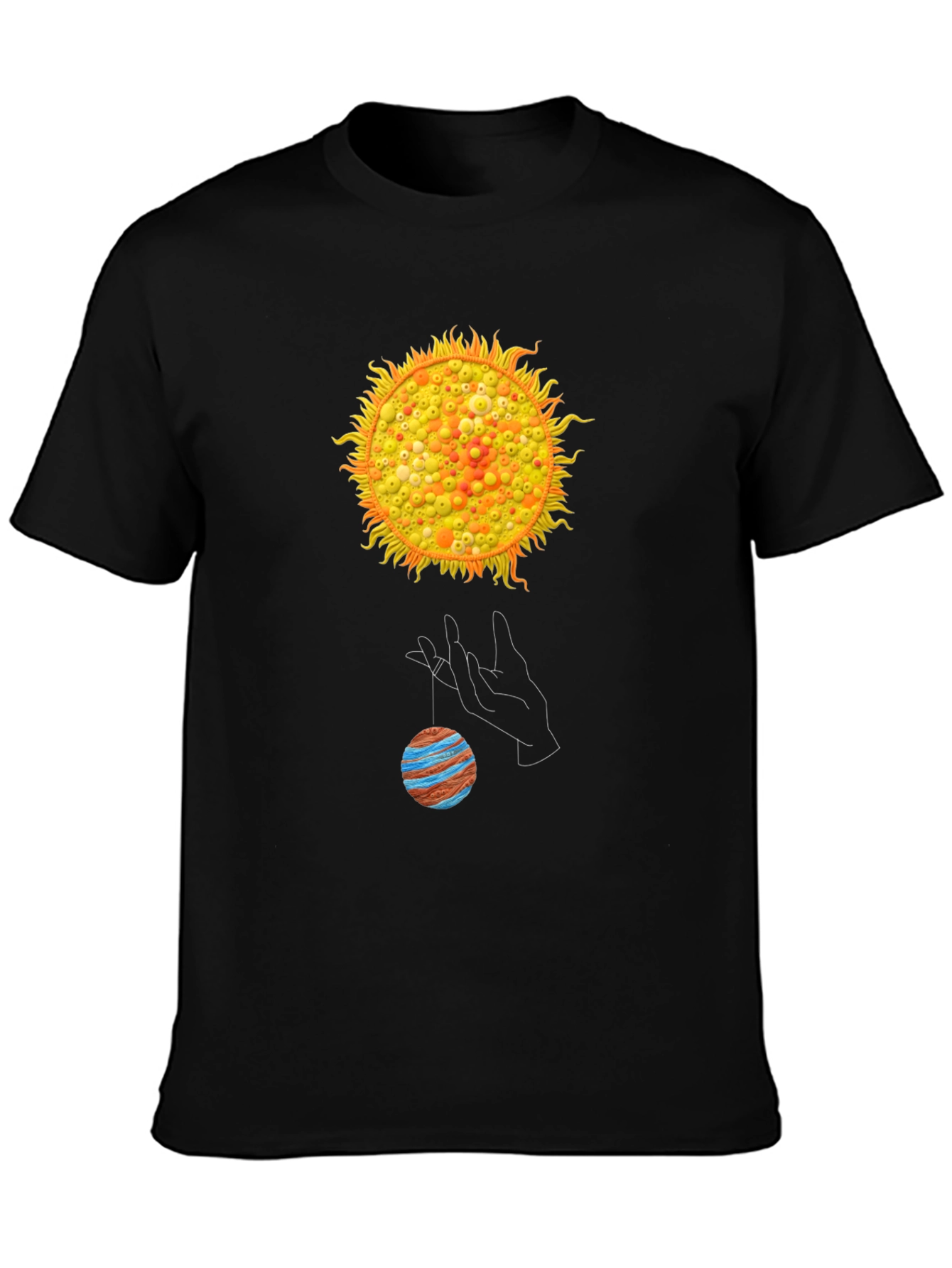 Solar System Graphic T-Shirt