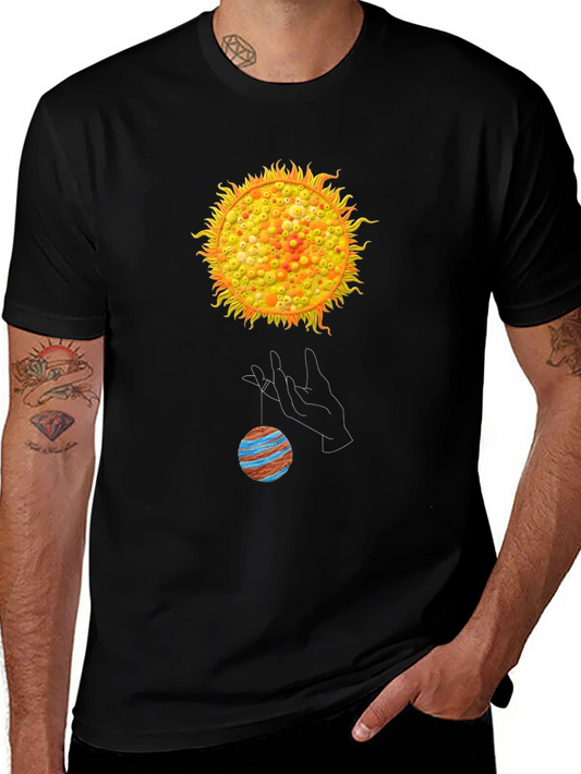 Solar System Graphic T-Shirt