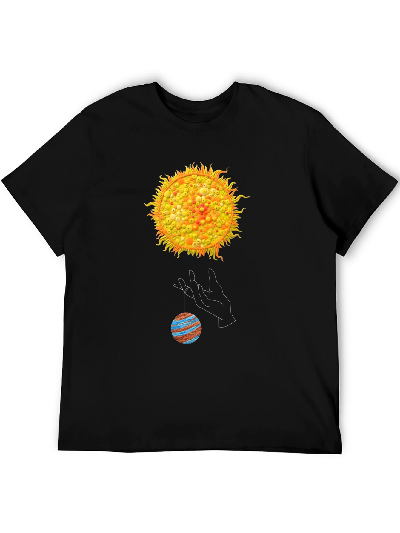 Solar System Graphic T-Shirt