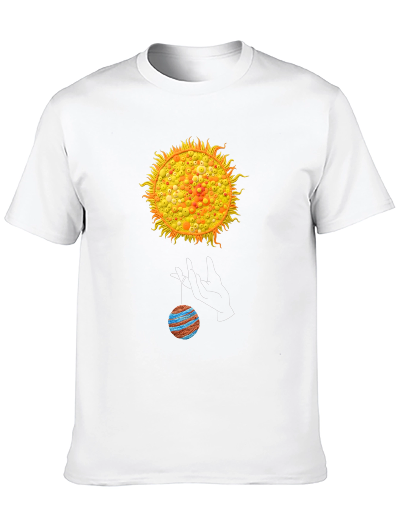 Solar System Graphic T-Shirt