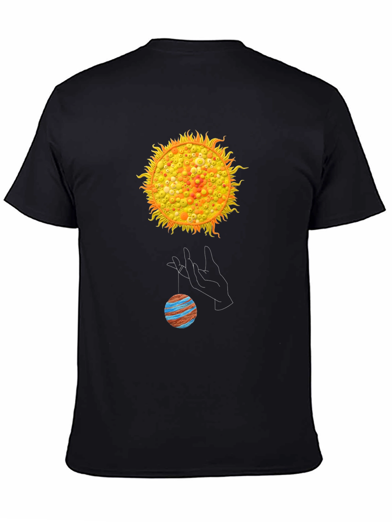 Solar System Graphic T-Shirt